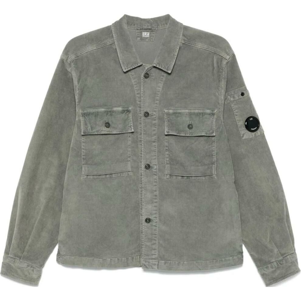 【代購】C.P.Company Lens Detailed Corduroy Overshirt