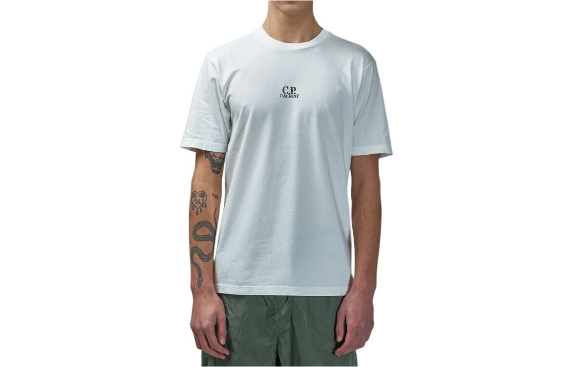 【代購】C.P.Company Logo-print Cotton T-shirt