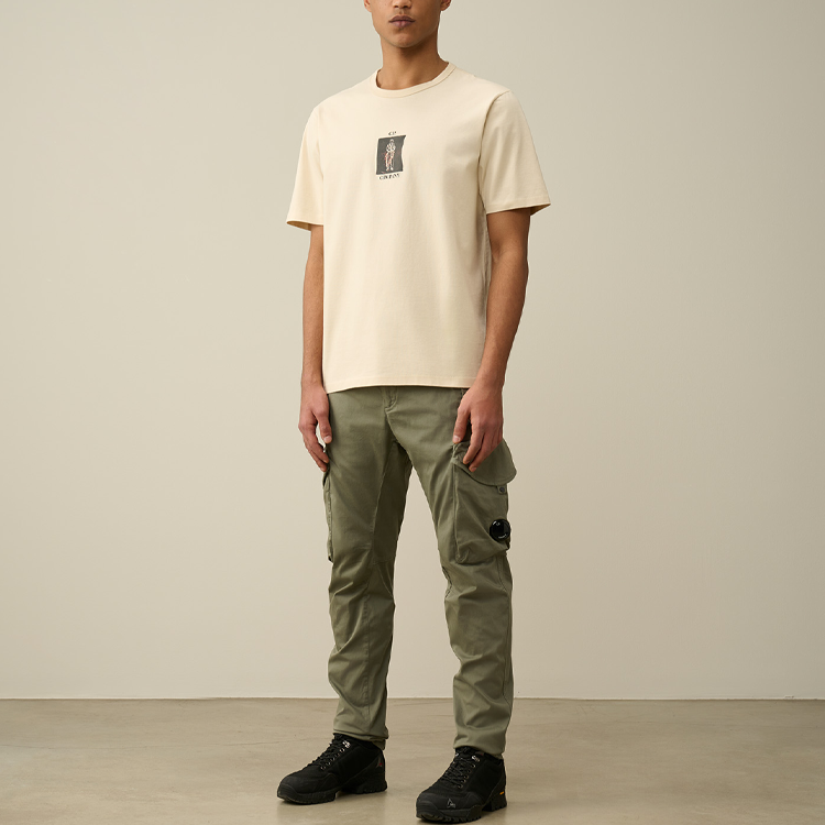 【代購】C.P.Company SS24 T-Shirt Men's Beige
