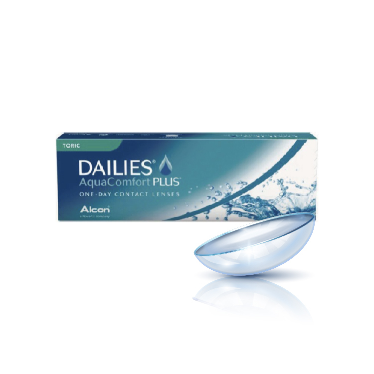 愛爾康多水潤散光透明日拋(30片）