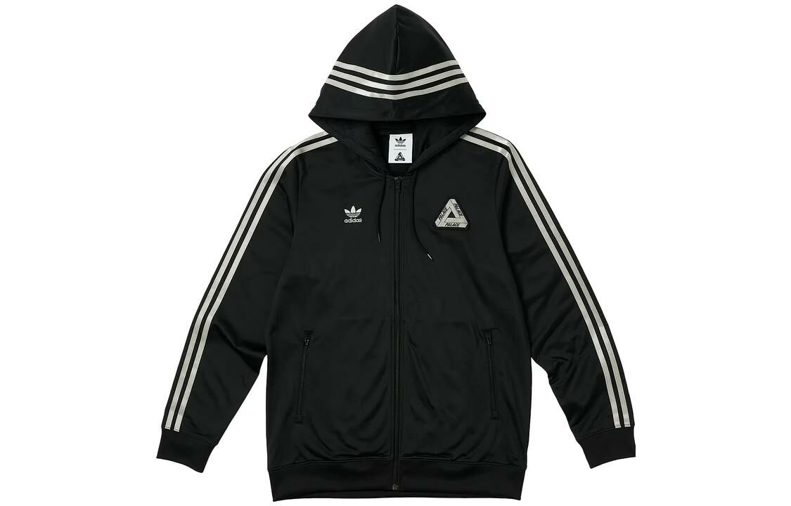 【代購】Adidas Originals X PALACE Hooded Firebird Track Top 'Black'