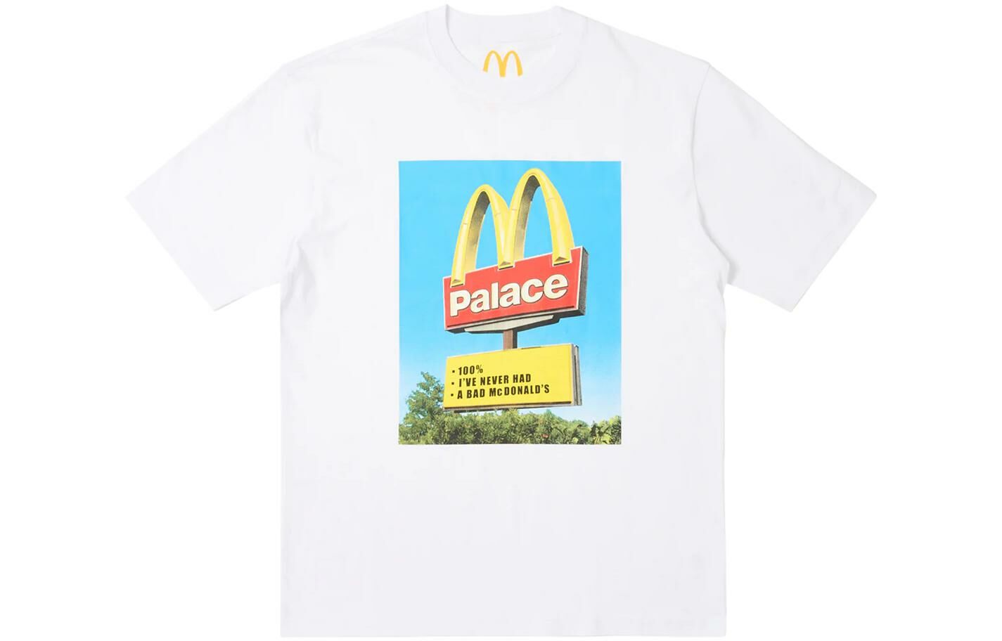 【代購】PALACE X McDonald's Sign T-shirt