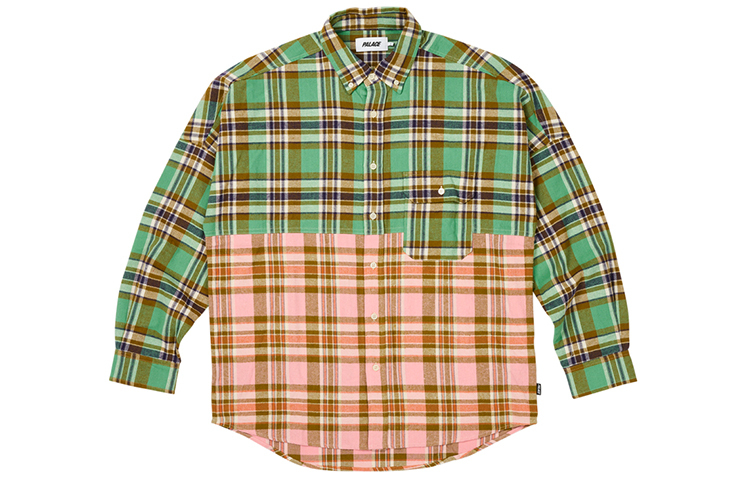【代購】PALACE Checkmate Drop Shoulder Shirt