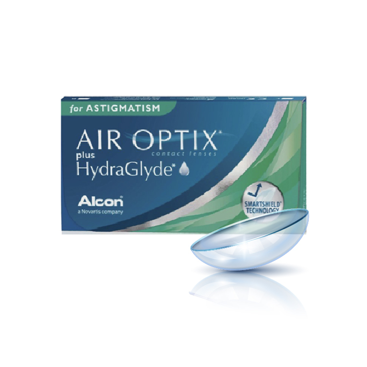 愛爾康舒視氧親水聚合散光透明月拋(3片）