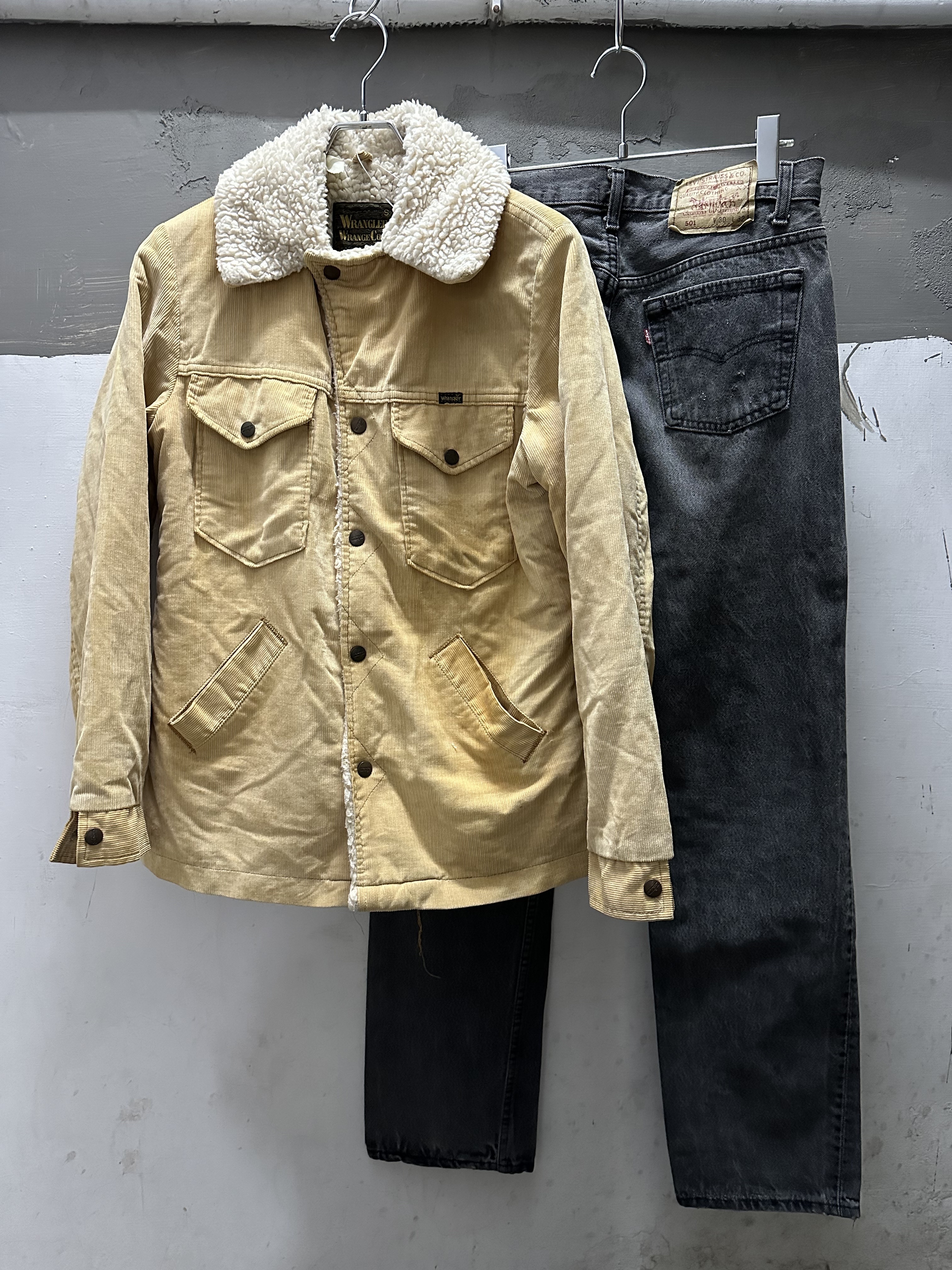 70s Wrangler Corduroy Ranch Coat Made in USA