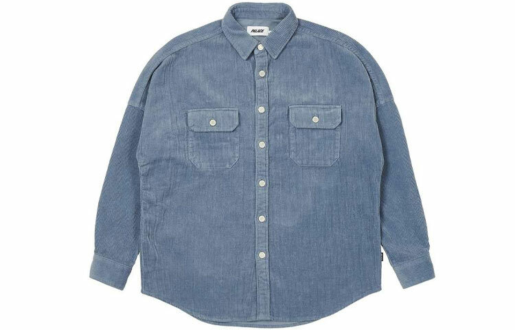 【代購】PALACE Washed Drop Shoulder Cord Shirt