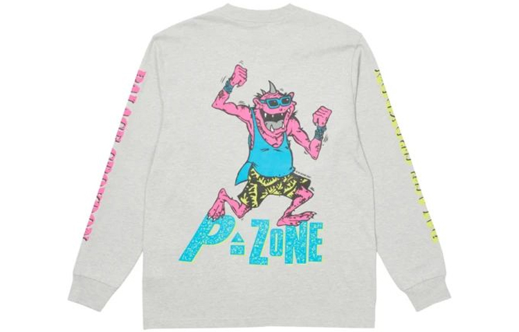 【代購】PALACE T-Shirts Unisex Gray