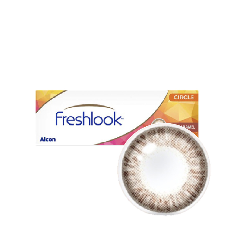 愛爾康小星瞳輕奢系列彩色日拋(10片)玫瑰金