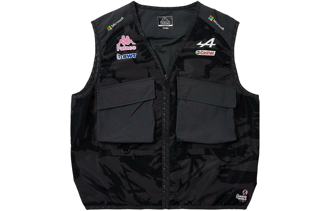 【代購】PALACE X Kappa For Alpine Pit Vest Bodywarmer