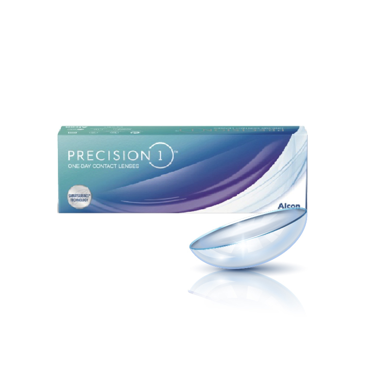 愛爾康水感全視氧透明日拋(30片）