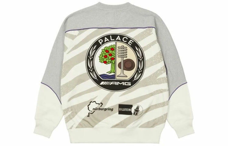 【代購】PALACE Sweatshirts Unisex Beige