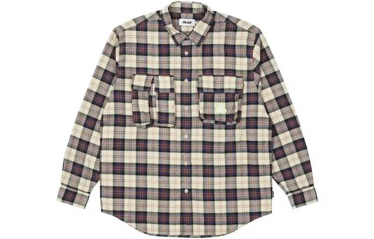 【代購】PALACE Cargo Pocket Flannel Shirt
