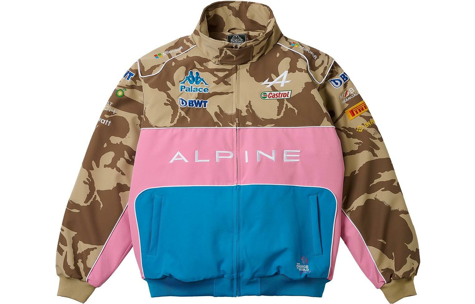 【代購】PALACE X Kappa For Alpine Pit Jacket