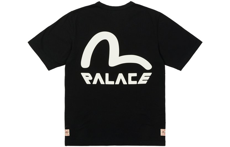 【代購】Evisu X PALACE T-Shirts Unisex Black