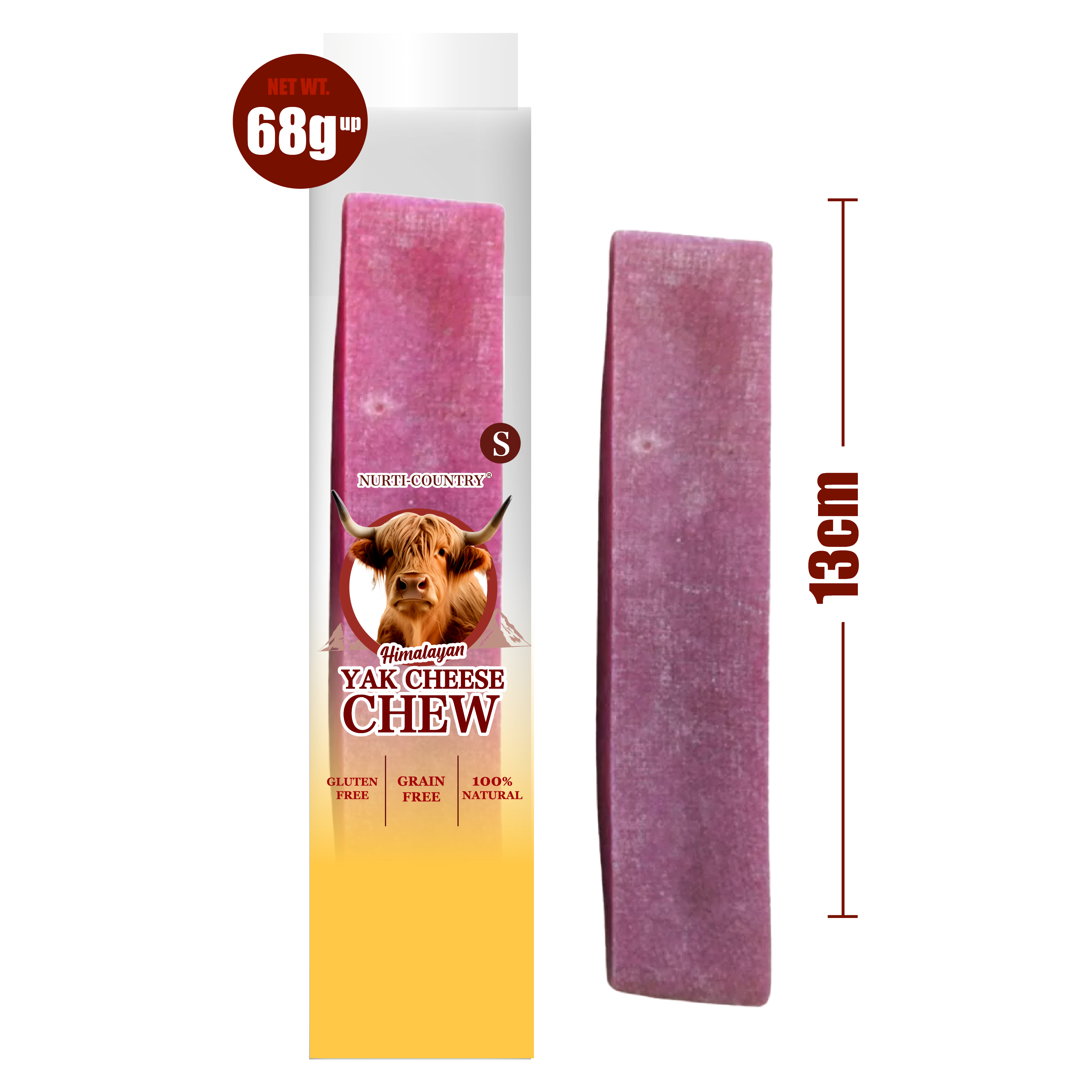 喜馬拉雅山犛牛芝士潔齒骨(藍莓味)(S)(NCYB-4316)