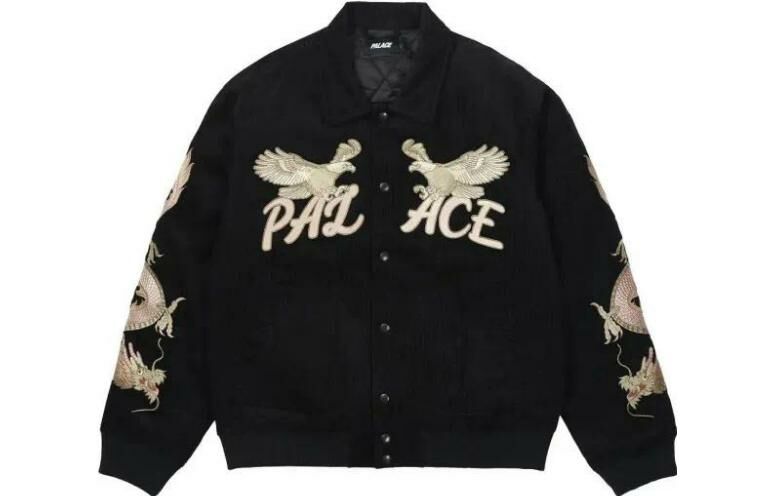 【代購】PALACE Double Dragon Tour Jacket 'Black'