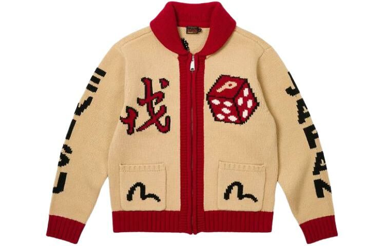 【代購】PALACE X Evisu Dice Cowichan Knit