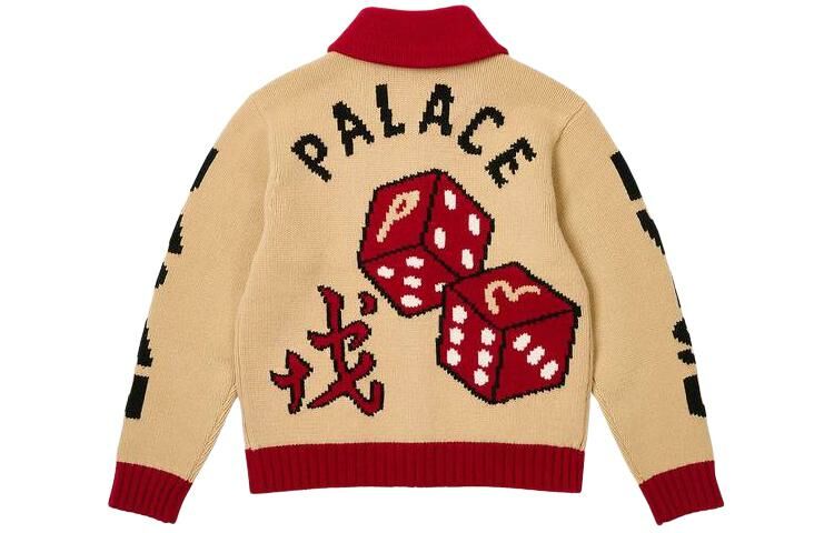 【代購】PALACE X Evisu Dice Cowichan Knit