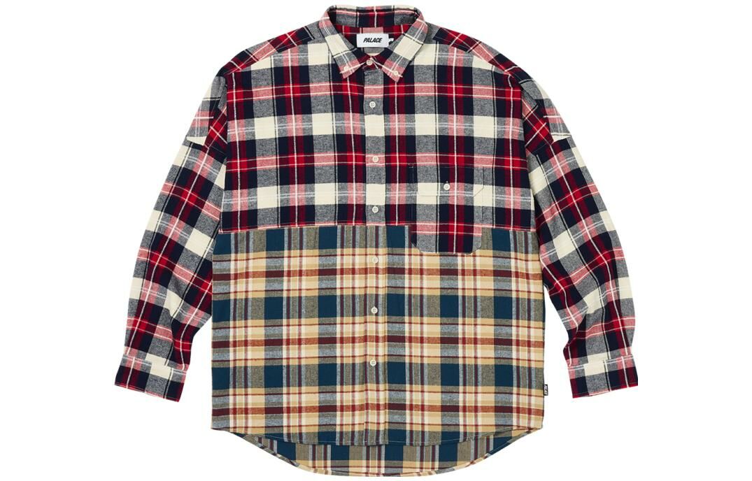 【代購】PALACE Checkmate Drop Shoulder Shirt