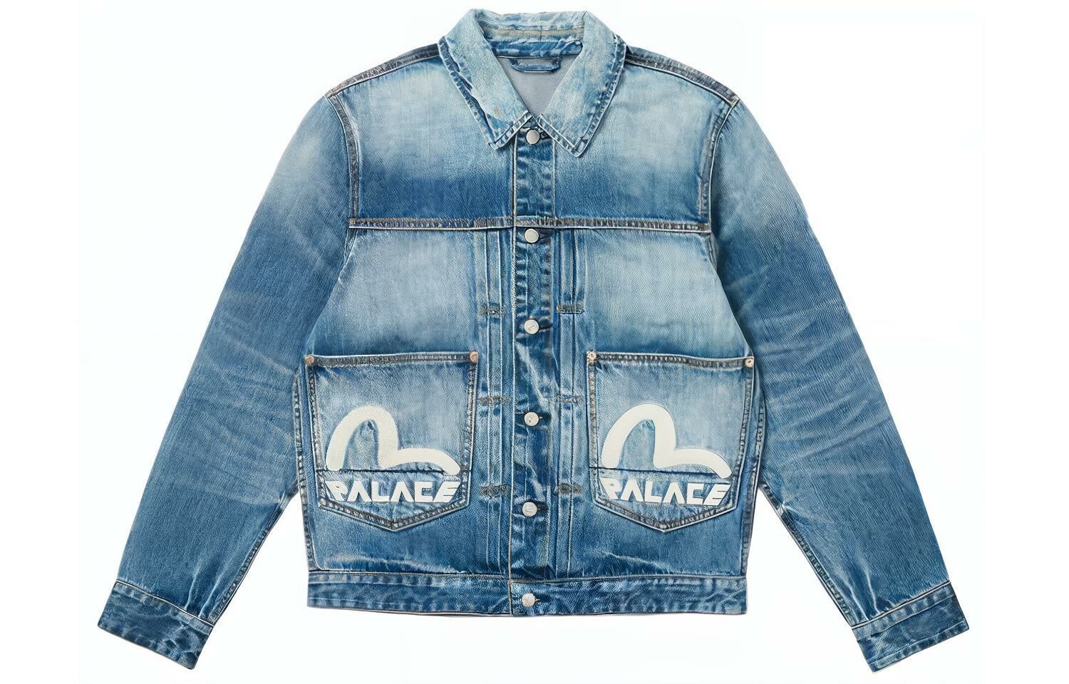 【代購】PALACE X Evisu Dice Denim Jacket
