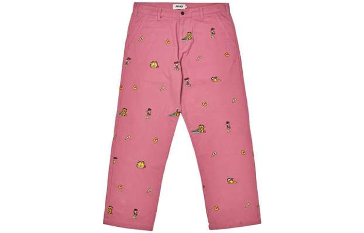 【代購】PALACE Casual Pants Unisex Pink
