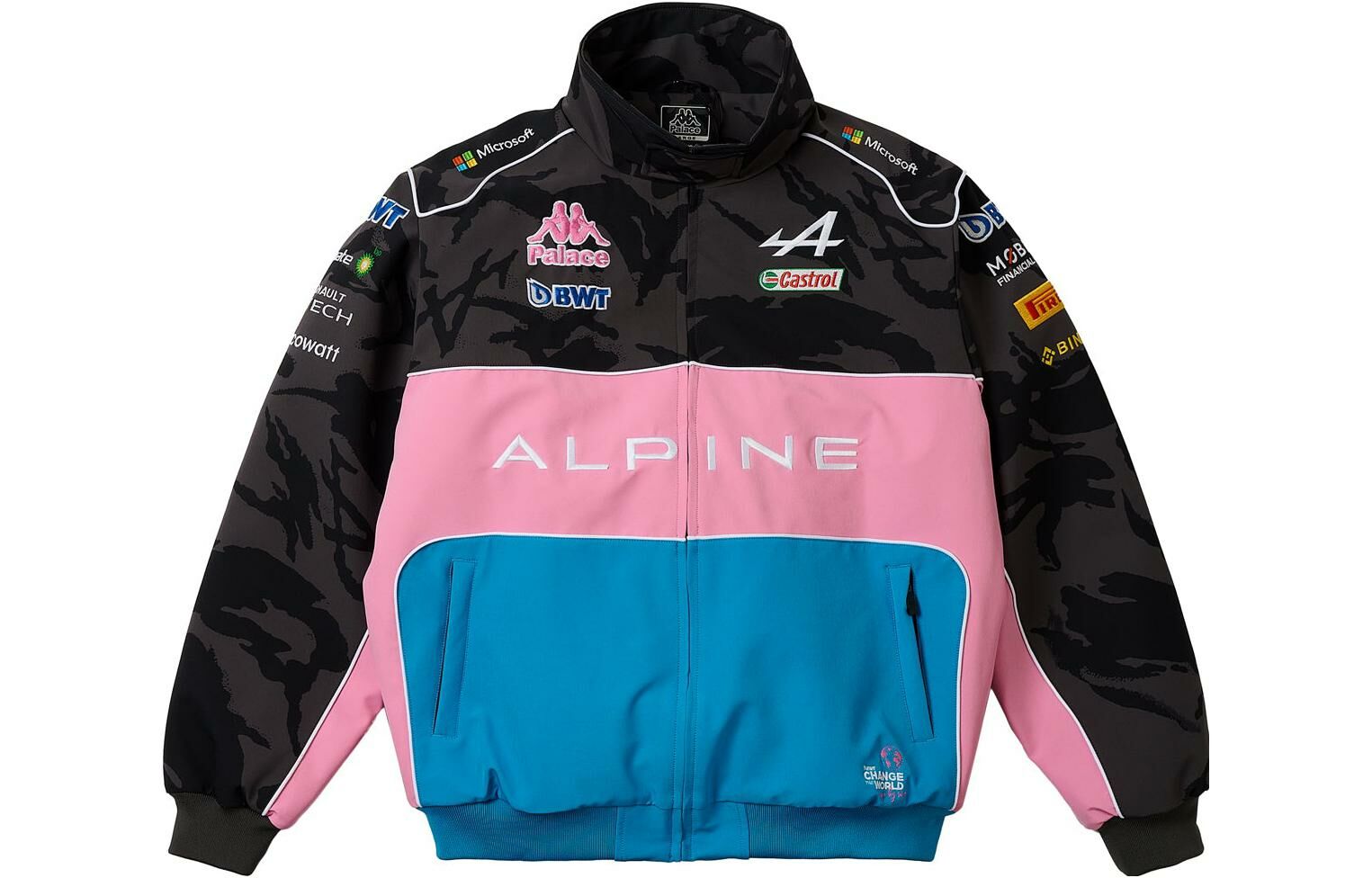 【代購】PALACE X Kappa For Alpine Pit Jacket