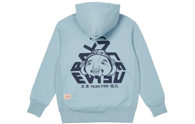 【代購】PALACE X Evisu Tri-Godhead Hood