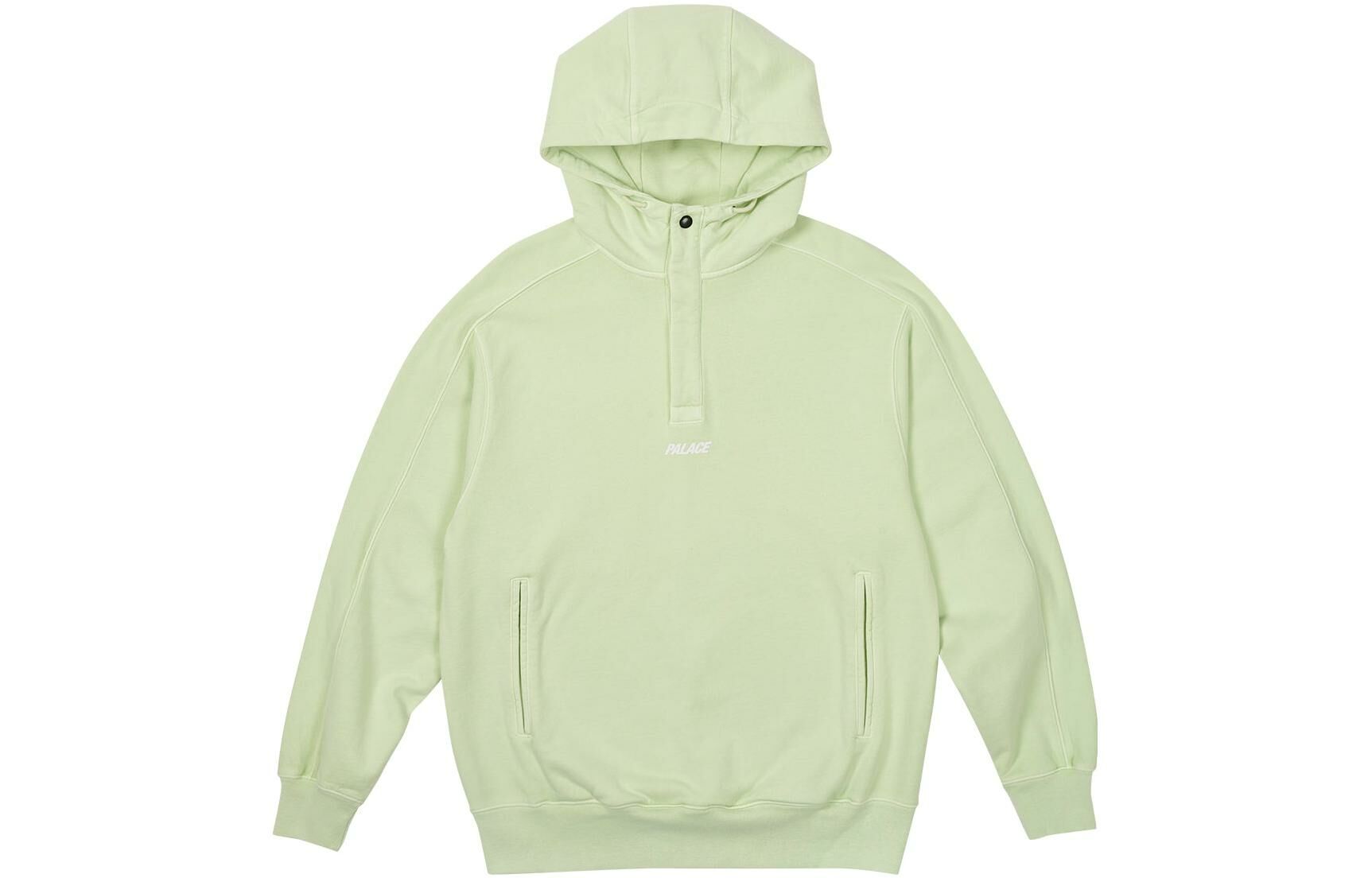 【代購】PALACE Washed Terry 1/4 Placket Hood