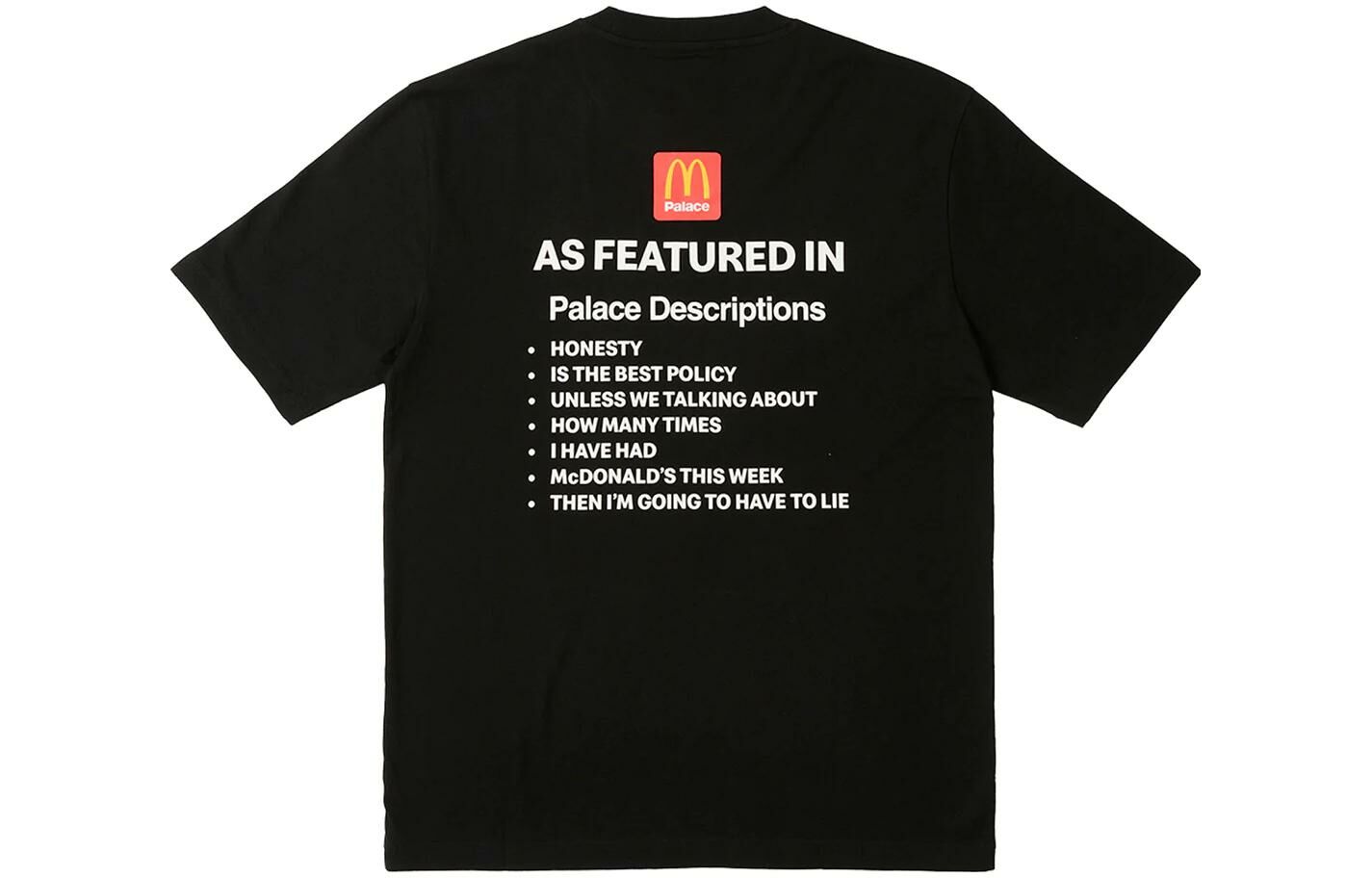 【代購】PALACE X McDonald's Description I T-shirt