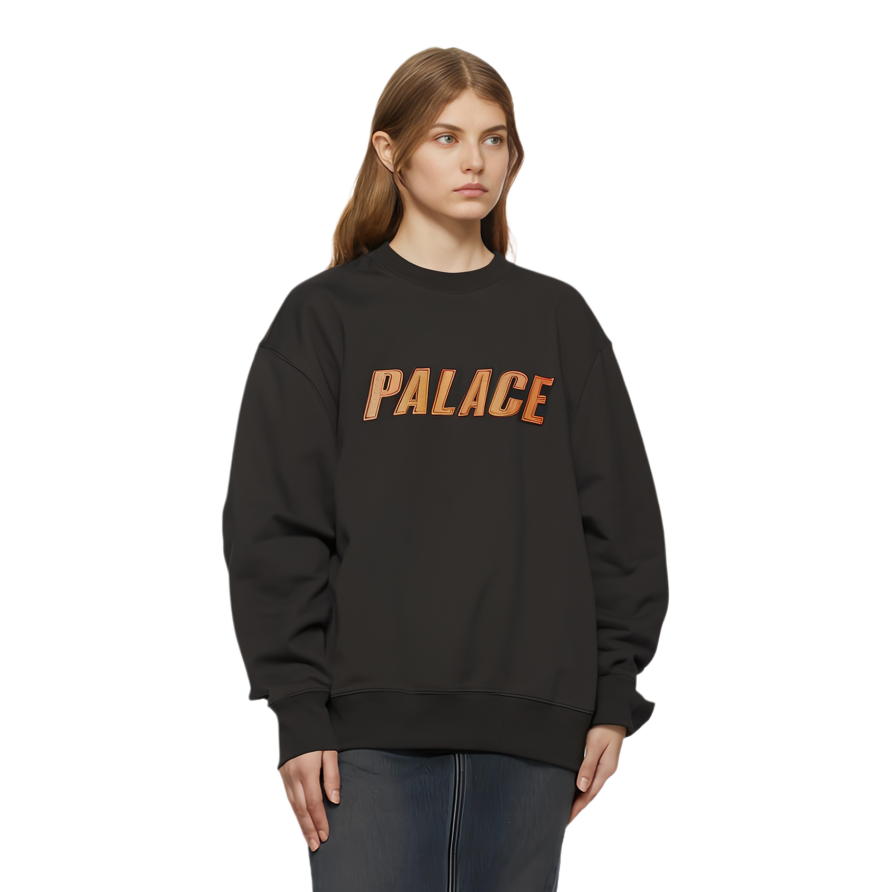 【代購】PALACE Iridescent Applique Crew