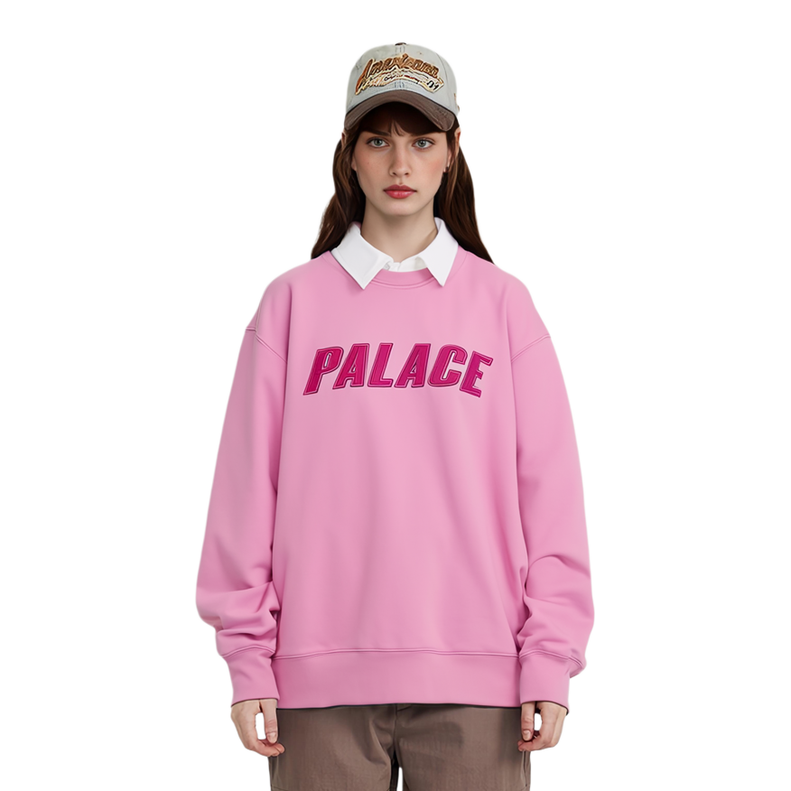 【代購】PALACE Iridescent Applique Crew