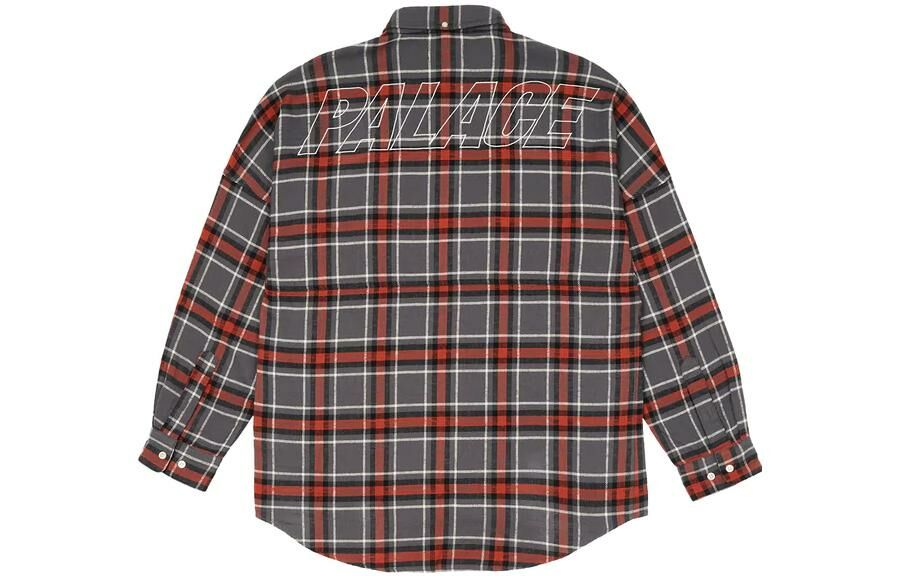 【代購】PALACE Flannel Drop Shoulder Shirt