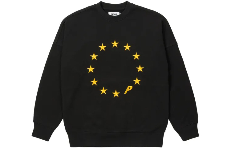 【代購】PALACE Sweatshirts Unisex Black
