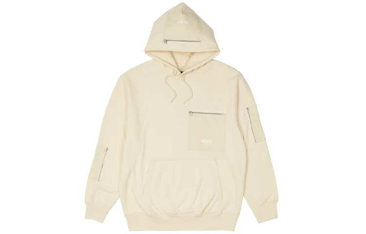 【代購】PALACE Sweatshirts Unisex Ecru