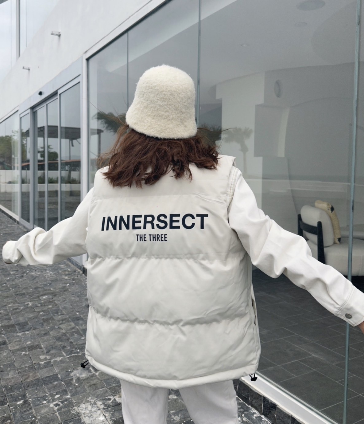 預購 INNERSECT 純色LOGO鋪棉背心
