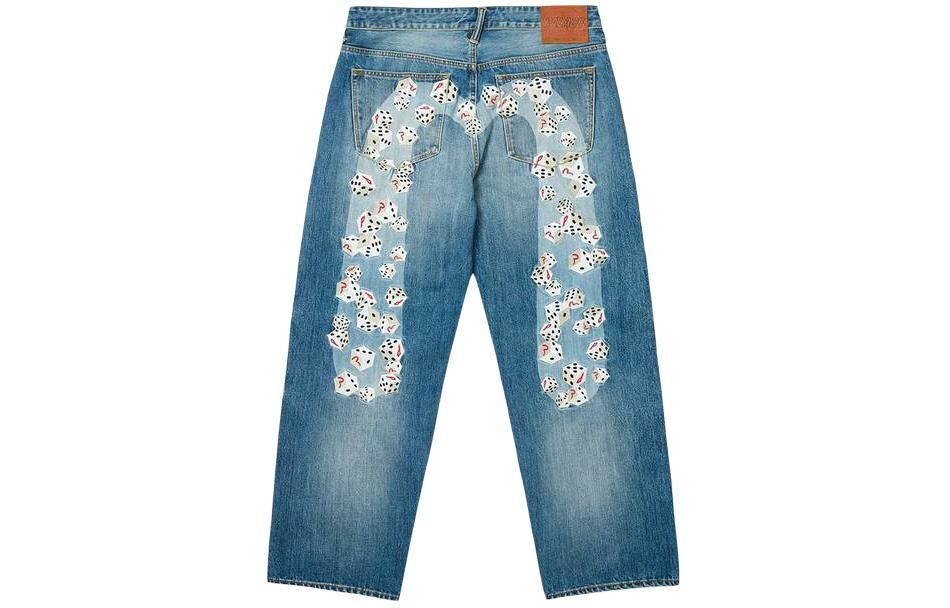 【代購】PALACE X Evisu Dice Denim Jean
