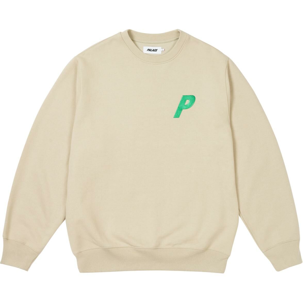 【代購】PALACE FW24 Sweatshirts Unisex Lime Gray