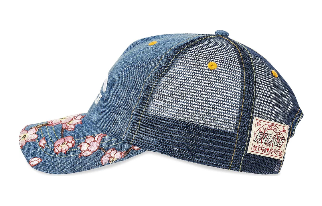 【代購】PALACE X Evisu Denim Mesh Trucker Cap