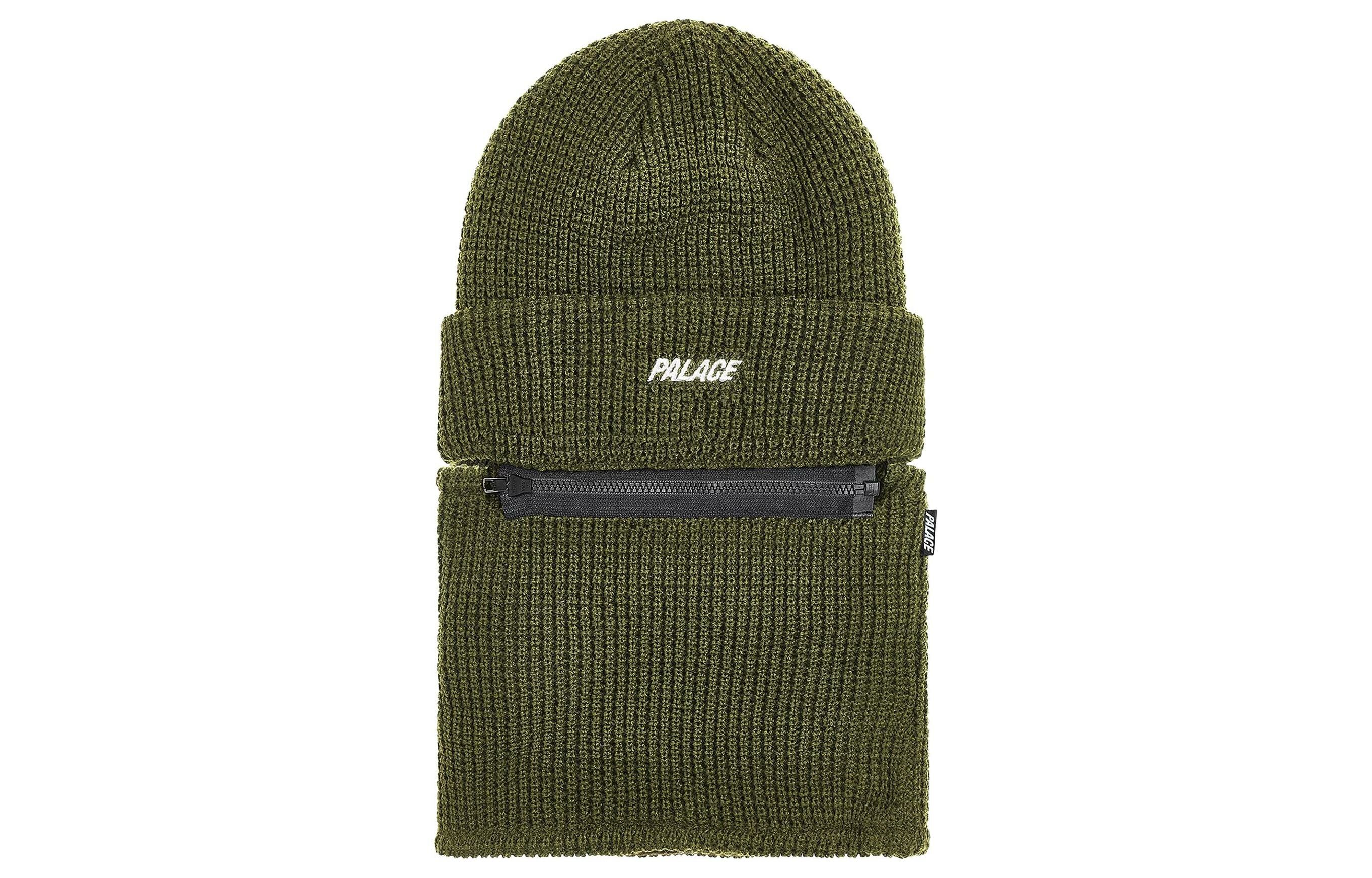 【代購】PALACE Zip Off Facewarmer P Beanie