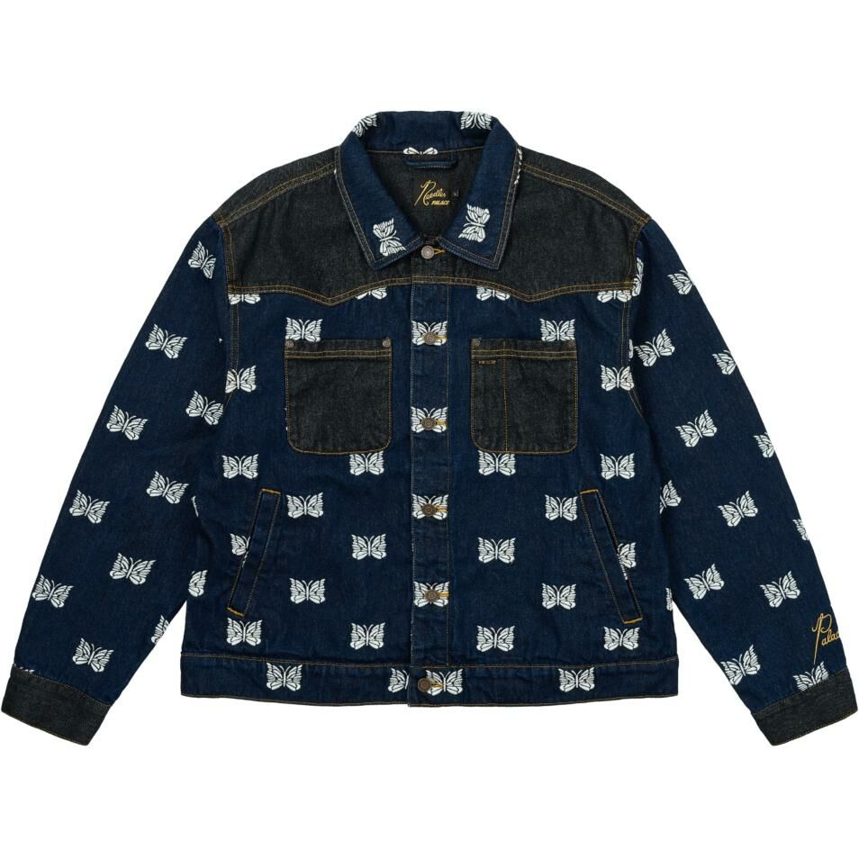 【代購】PALACE X Needles Western Denim Jacket