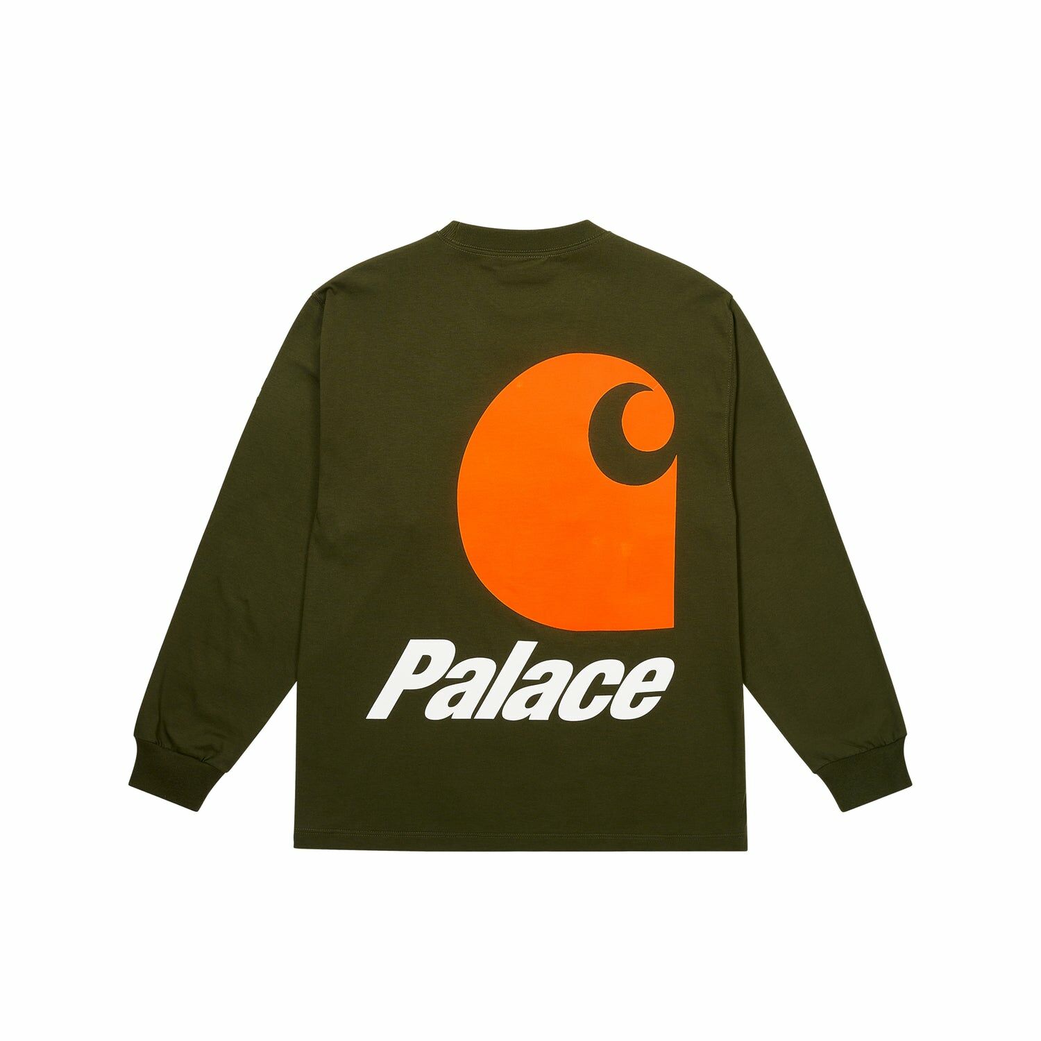 【代購】PALACE Carhartt Wip Logo Longsleeve