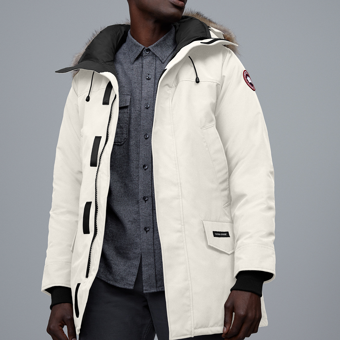 【代購】Canada Goose Langford Down Jacket Winter Men's Dawn White