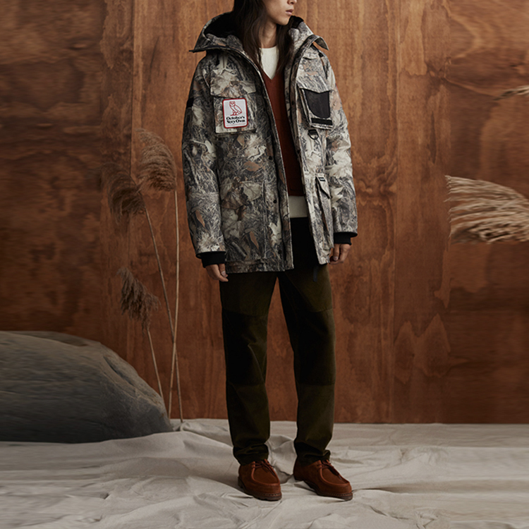 【代購】Canada Goose Down Jacket Unisex Maple Leaf Camouflage