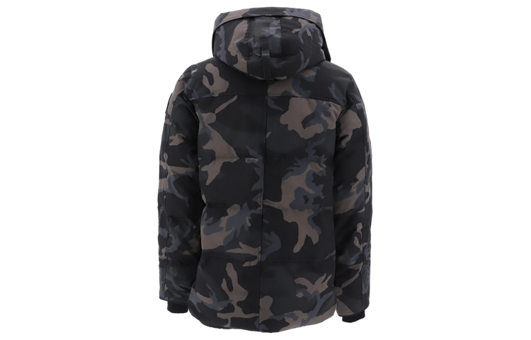 【代購】Canada Goose MacMillan Series Down Jackets Men Black Camouflage