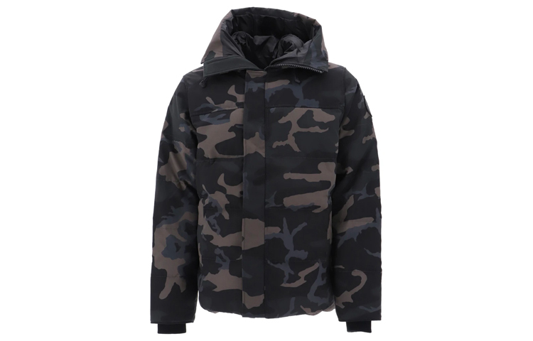 【代購】Canada Goose MacMillan Series Down Jackets Men Black Camouflage