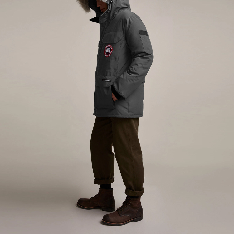 【代購】Canada Goose Down Jacket Asia Version Winter Men's Graphite