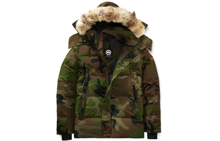 【代購】Canada Goose Wyndham Series Down Jacket Men's Camouflage