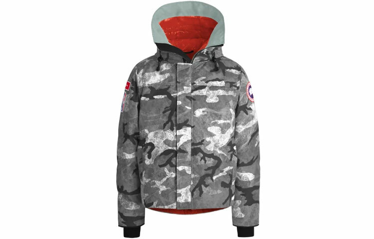 【代購】Canada Goose x RHUDE X NBA SS21 Down Jacket Unisex White Camouflage