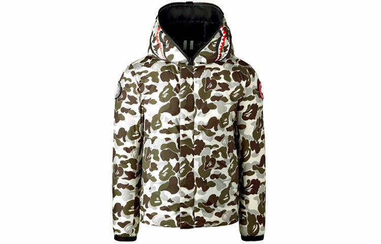 【代購】Canada Goose x BAPE X CONCEPTS Canada Goose Crofton Down Jacket Unisex Gray