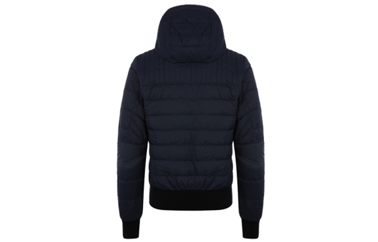 【代購】Canada Goose Cabri Series FW21 Letter Solid Color Hooded Down Jacket Men's Dark Blue